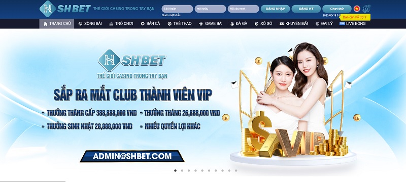 Nhà cái cá cược SHBet là nhà cái hàng đầu châu Á